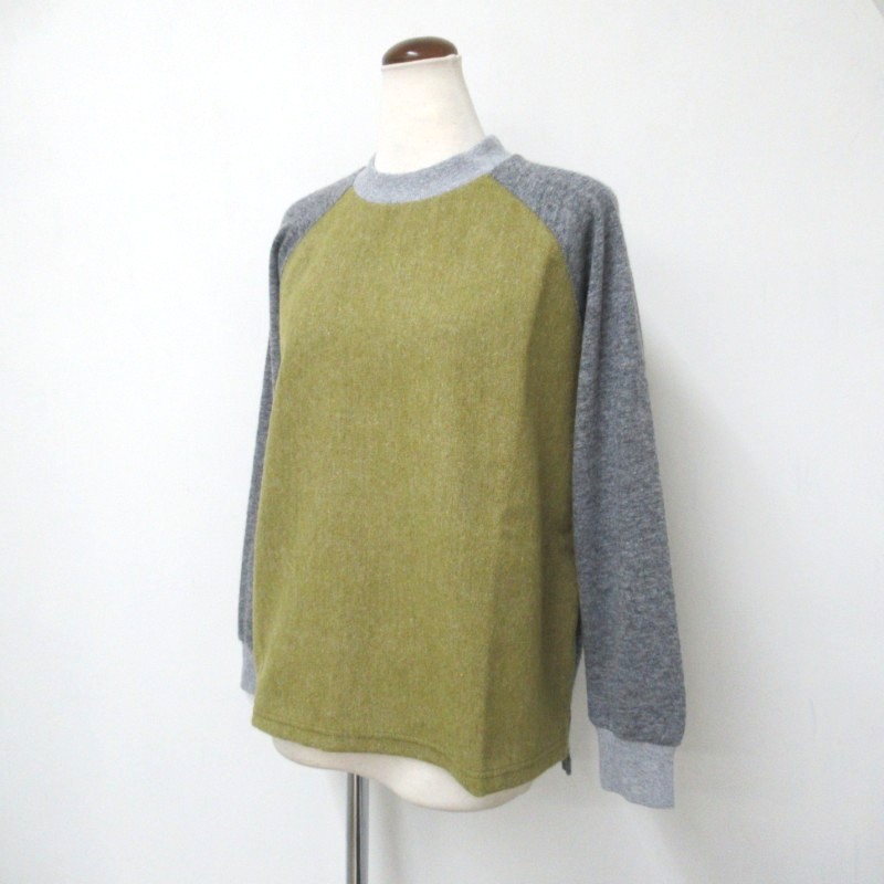 DAYS  切り替えラグランプルオーバー /GY×MUS05 【日本製】